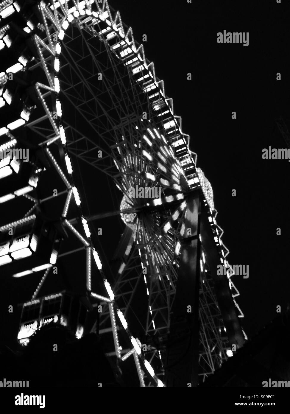 Berlin big wheel - Smartphone Captured Stock Image