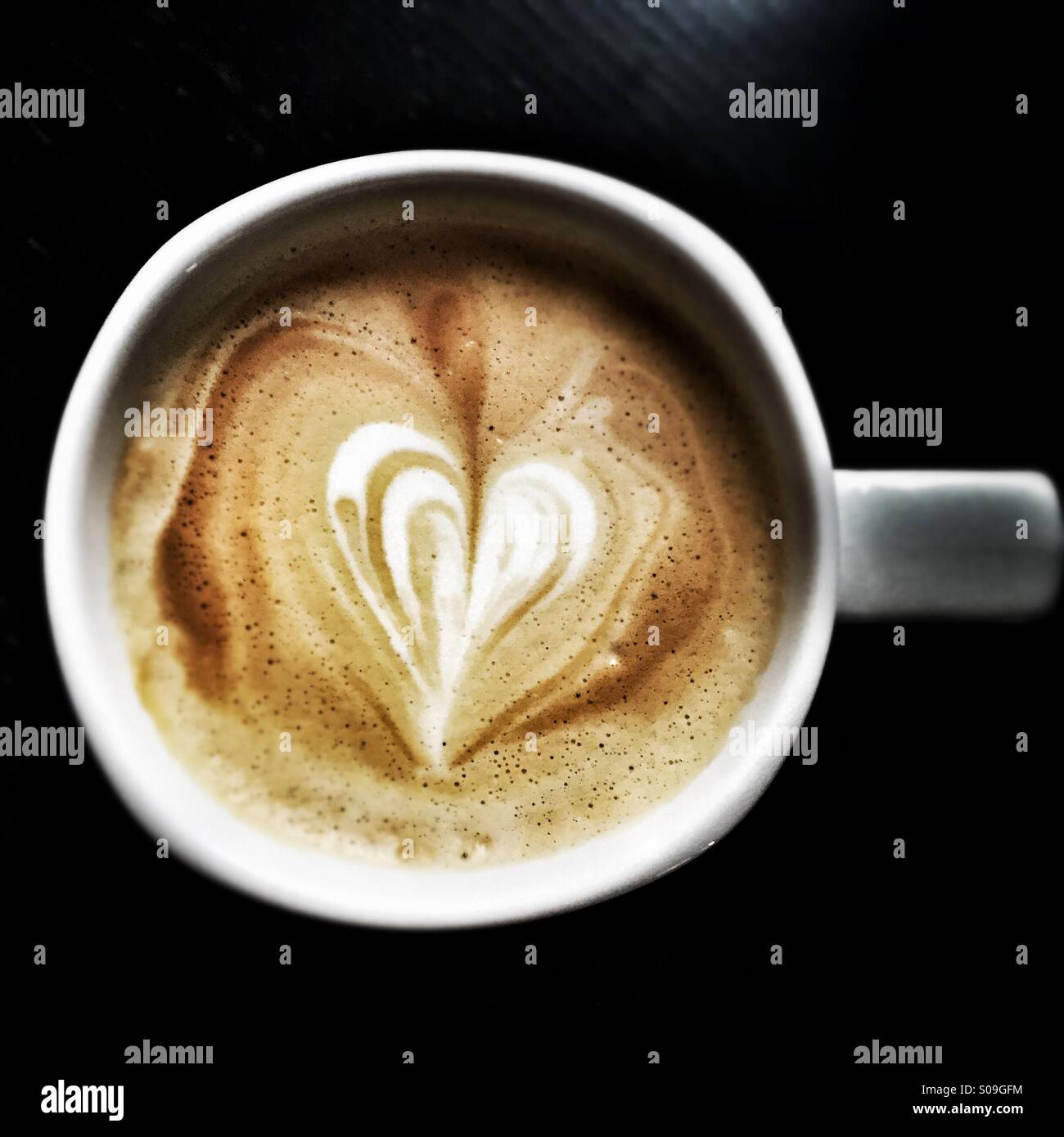 Cup of Coffee - Smartphone Captured Stock Image