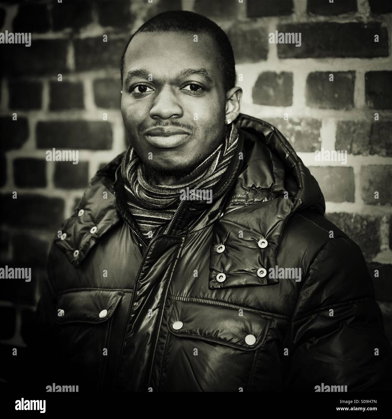 Young black man portrait hi-res stock photography and images - Alamy