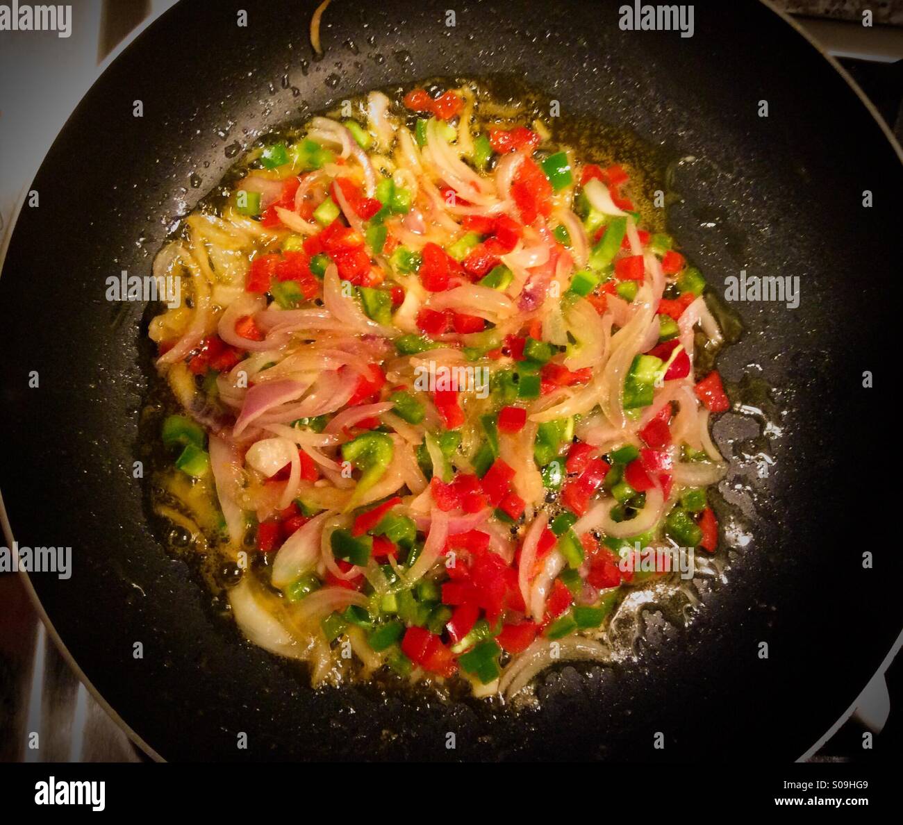 Cooking a Latin Food Stock Photo Alamy