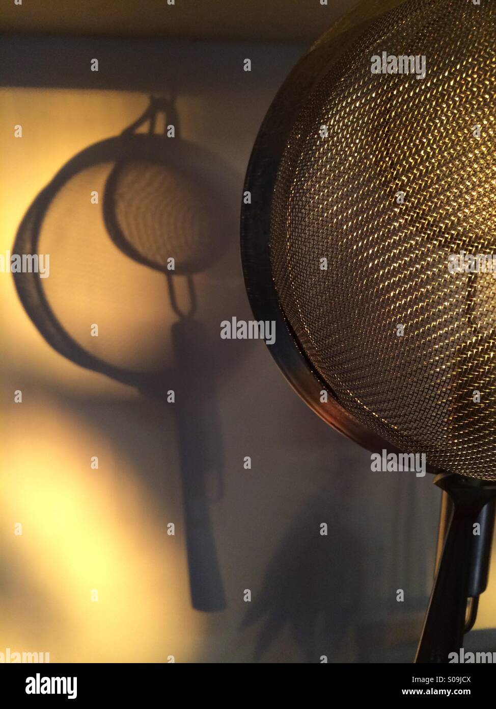 Shadows in the kitchen - Smartphone Captured Stock Image