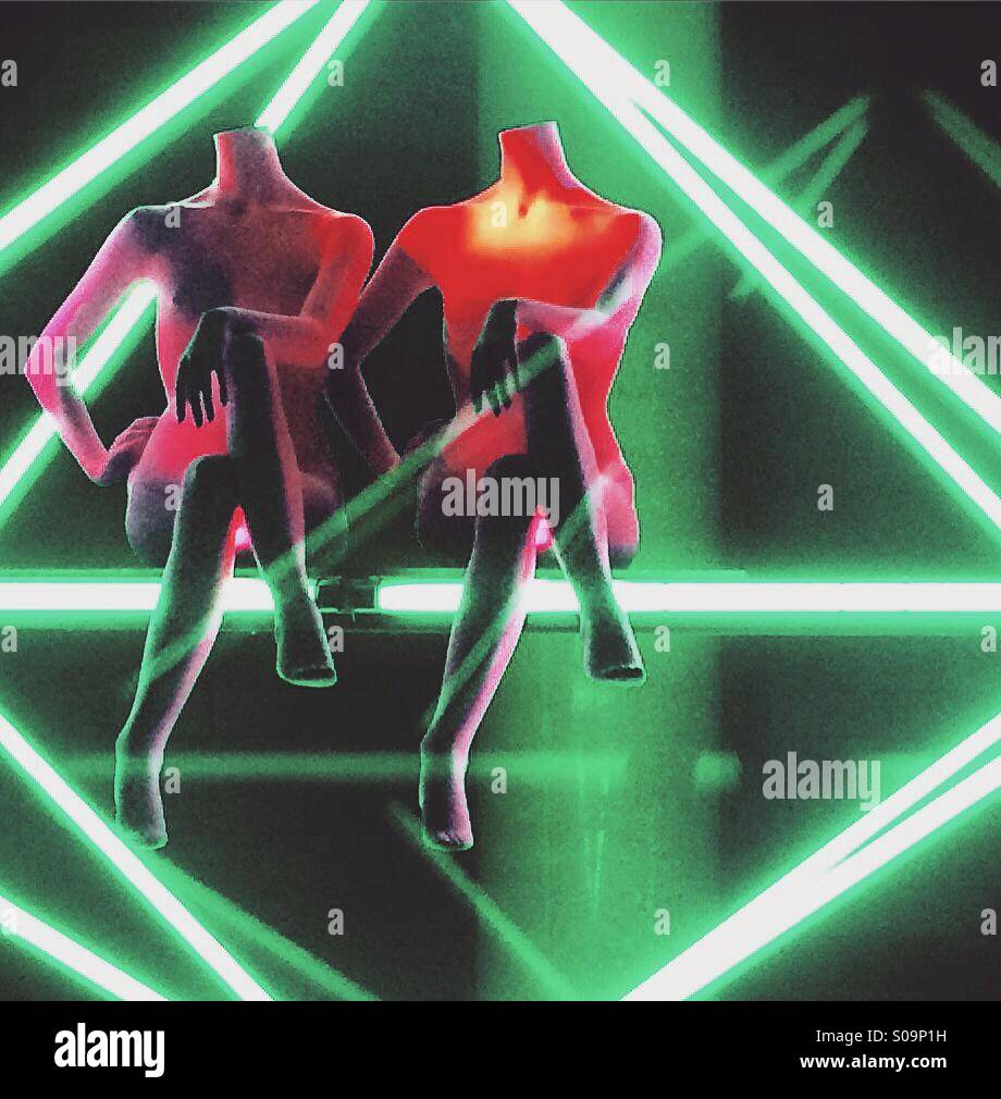 Mannequins seated hires stock photography and images Alamy