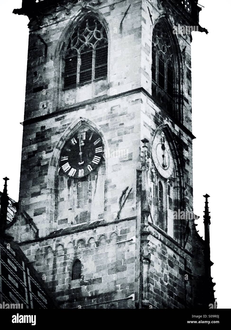 12 o'clock - Smartphone Captured Stock Image