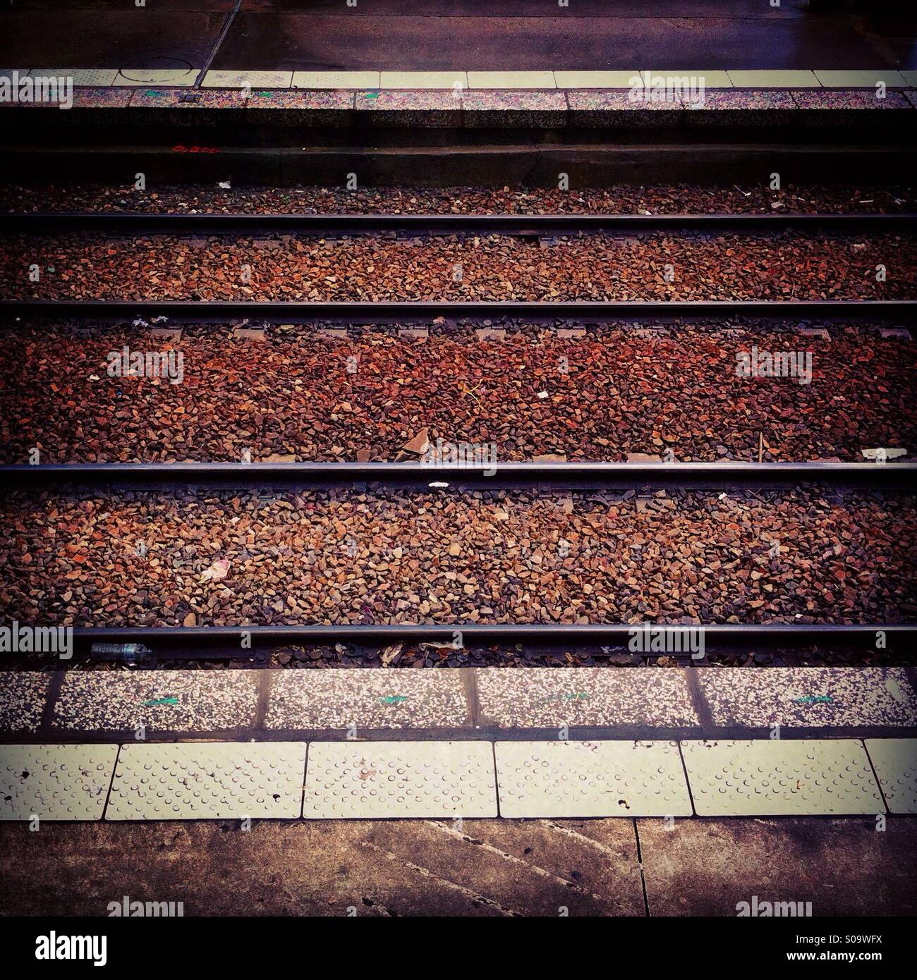 Railways - Smartphone Captured Stock Image