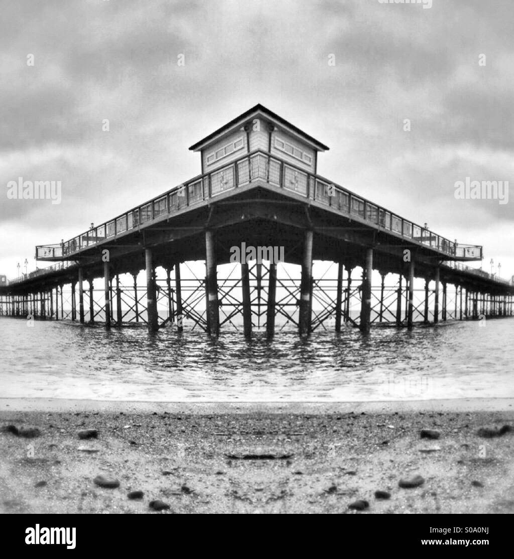 Teignmouth pier - Smartphone Captured Stock Image