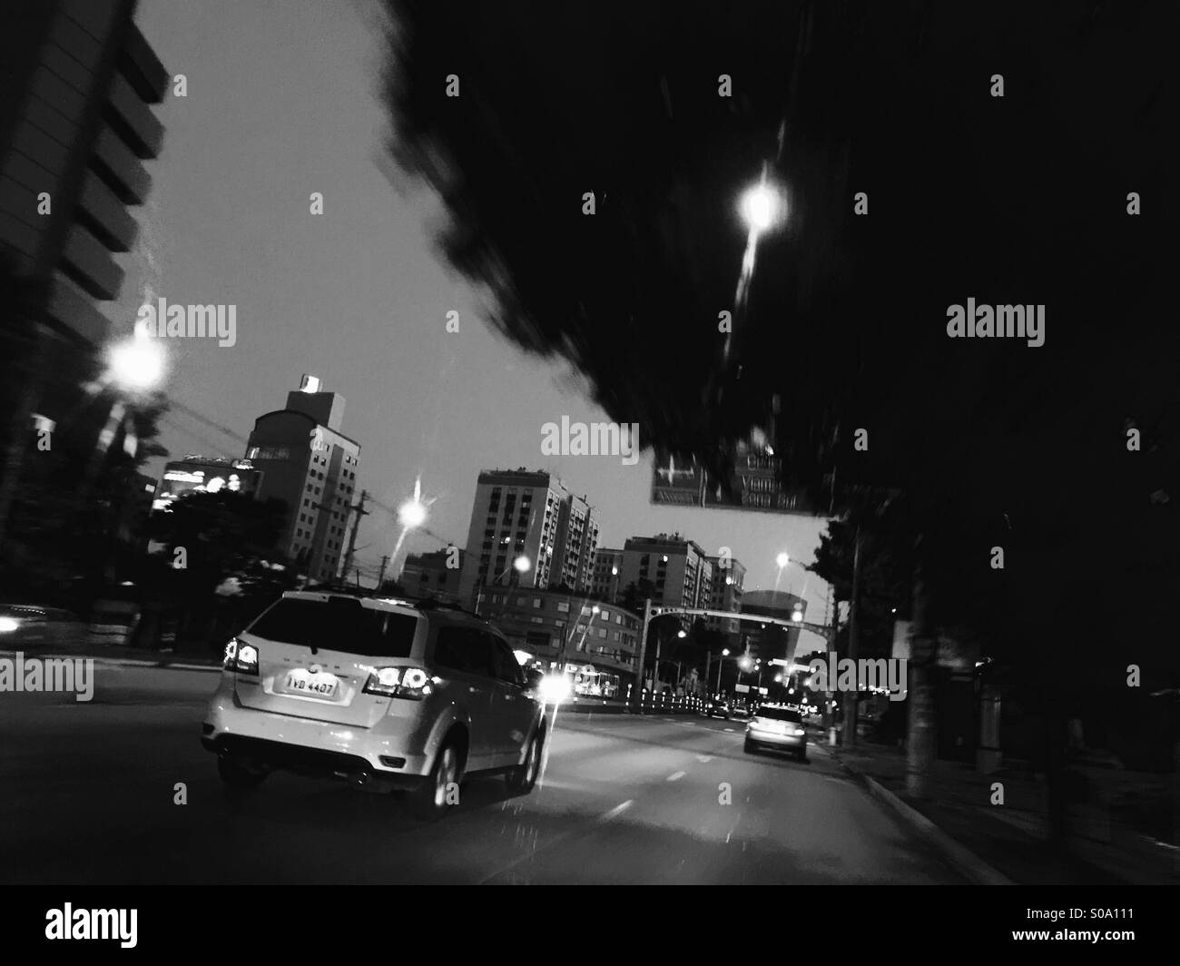 Cars on the Street in Porto Alegre, Brazil Stock Photo Alamy