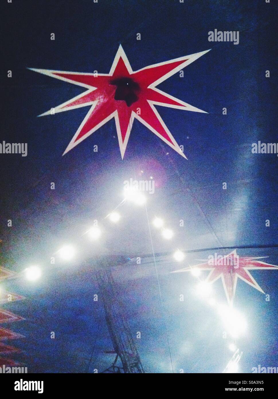 Circus tent interior hi-res stock photography and images - Alamy