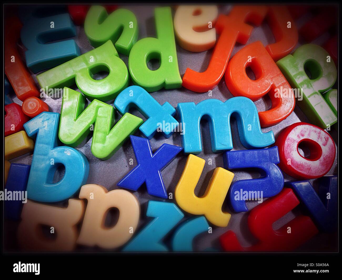 Letters - Smartphone Captured Stock Image