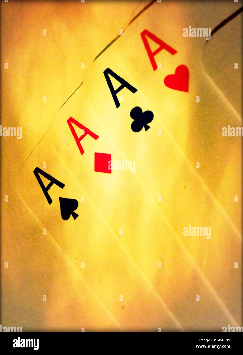 Aces - Smartphone Captured Stock Image