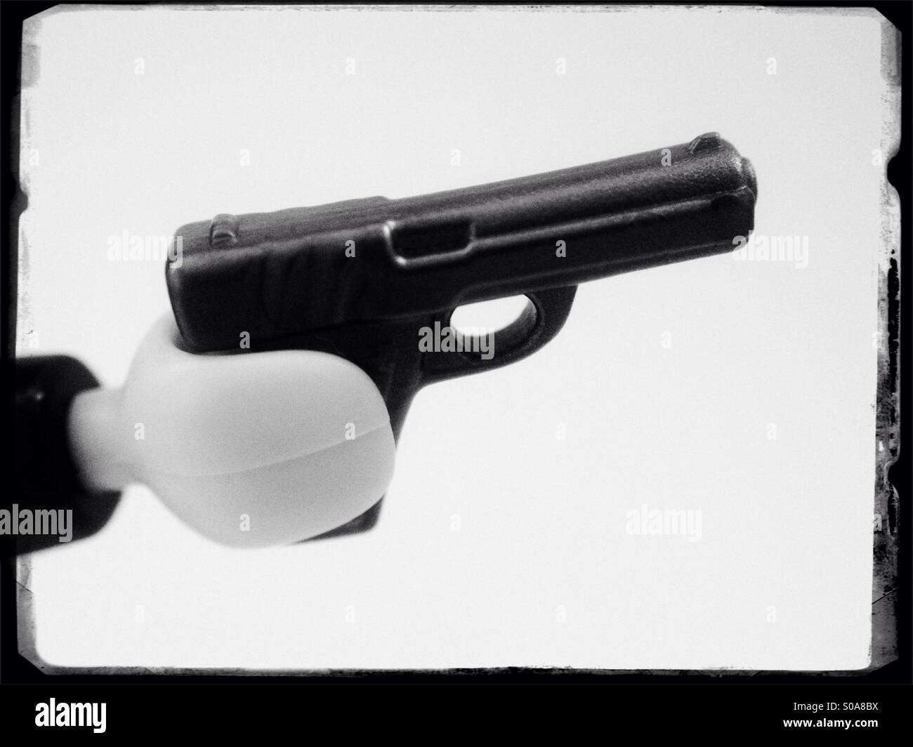 Toy gun - Smartphone Captured Stock Image