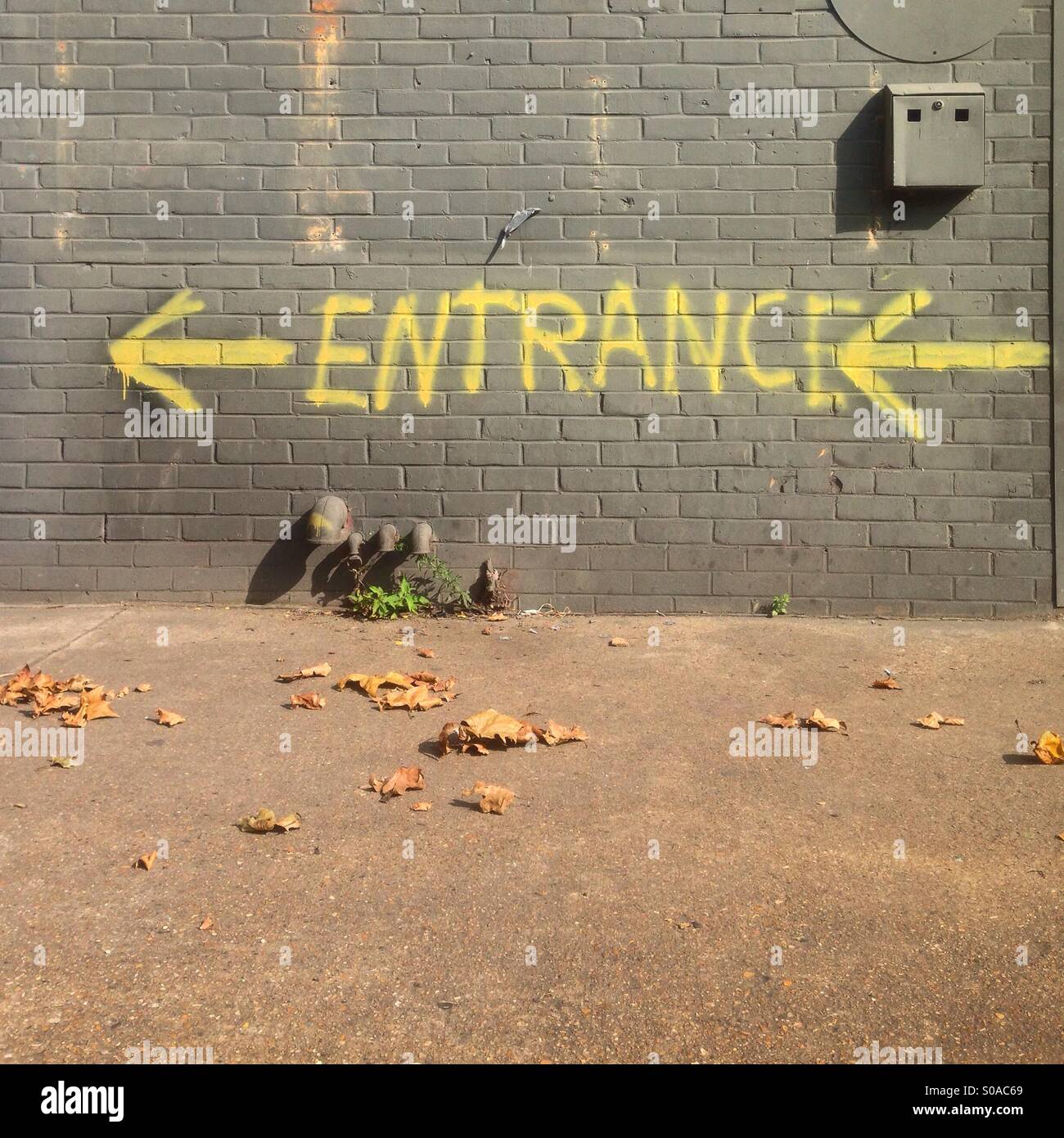 Entrance - Smartphone Captured Stock Image