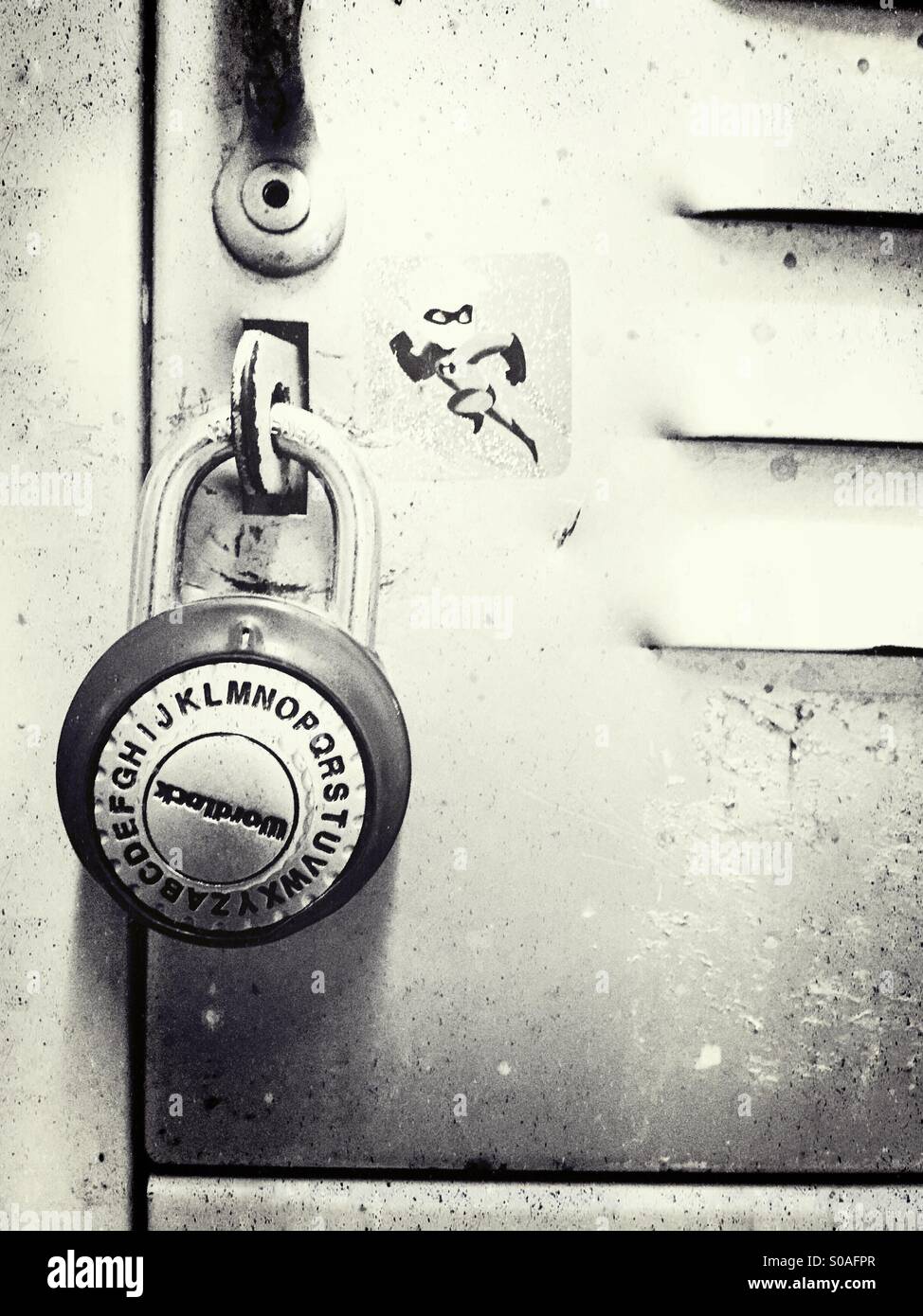 A combination lock on a school locker Stock Photo Alamy