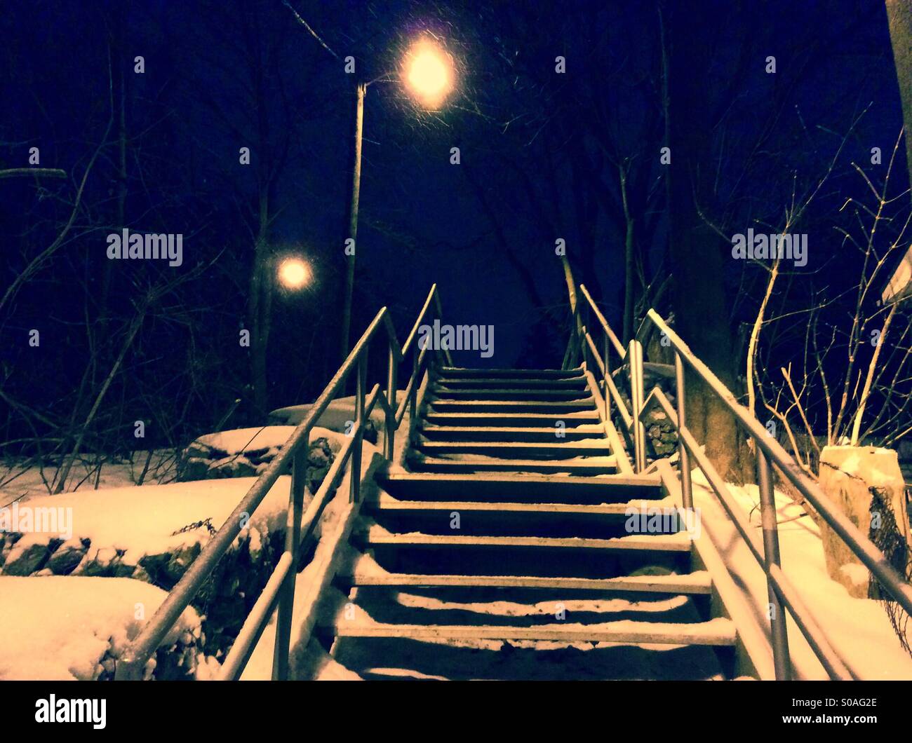 Snow - Smartphone Captured Stock Image