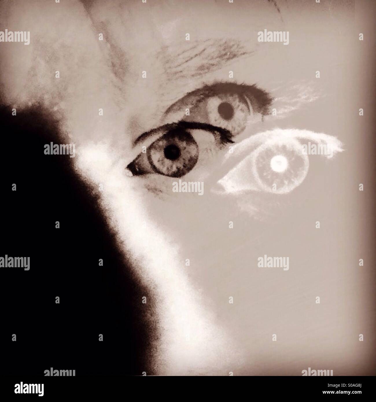 Watching intensely hi-res stock photography and images - Alamy