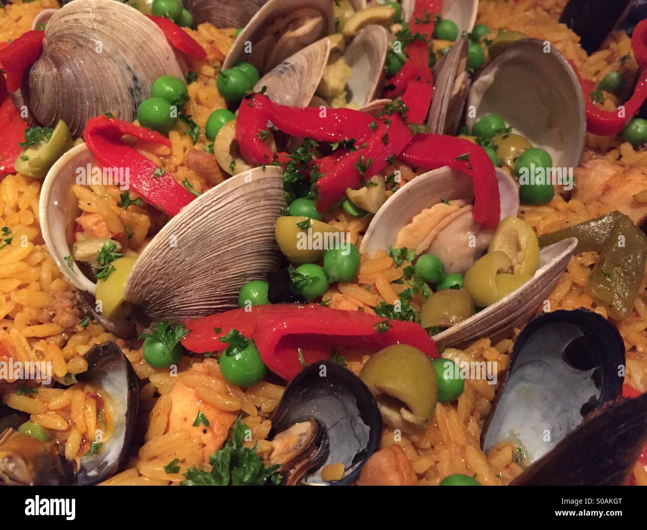 Cuban Paella Stock Photo