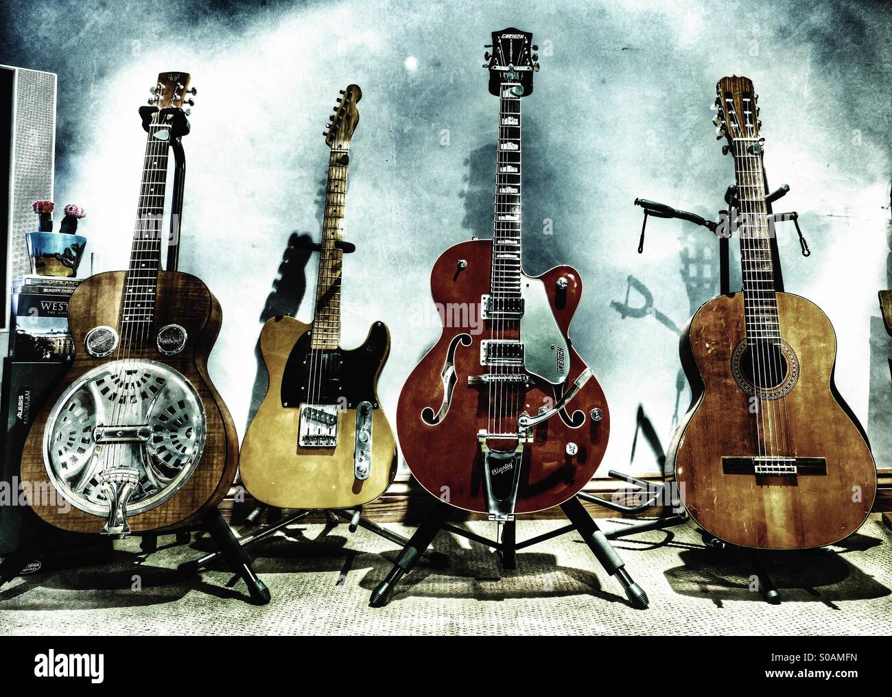 Guitars Stock Photo