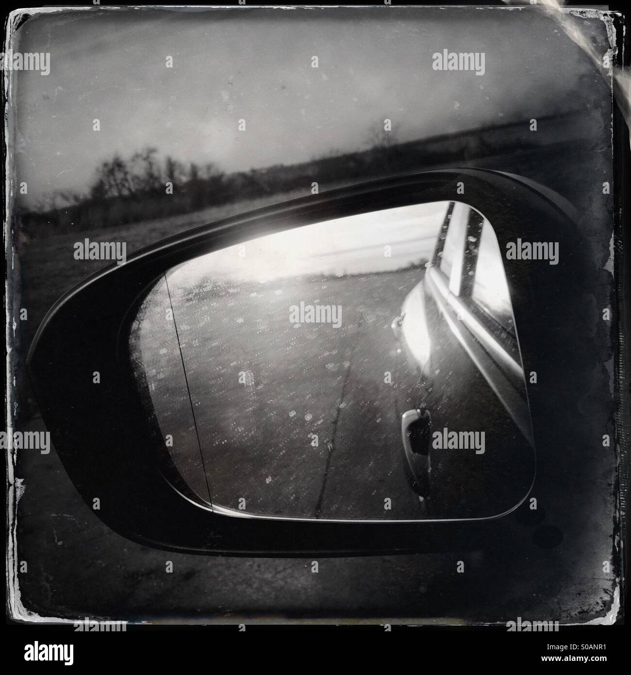 Car rear view mirror hi-res stock photography and images - Alamy