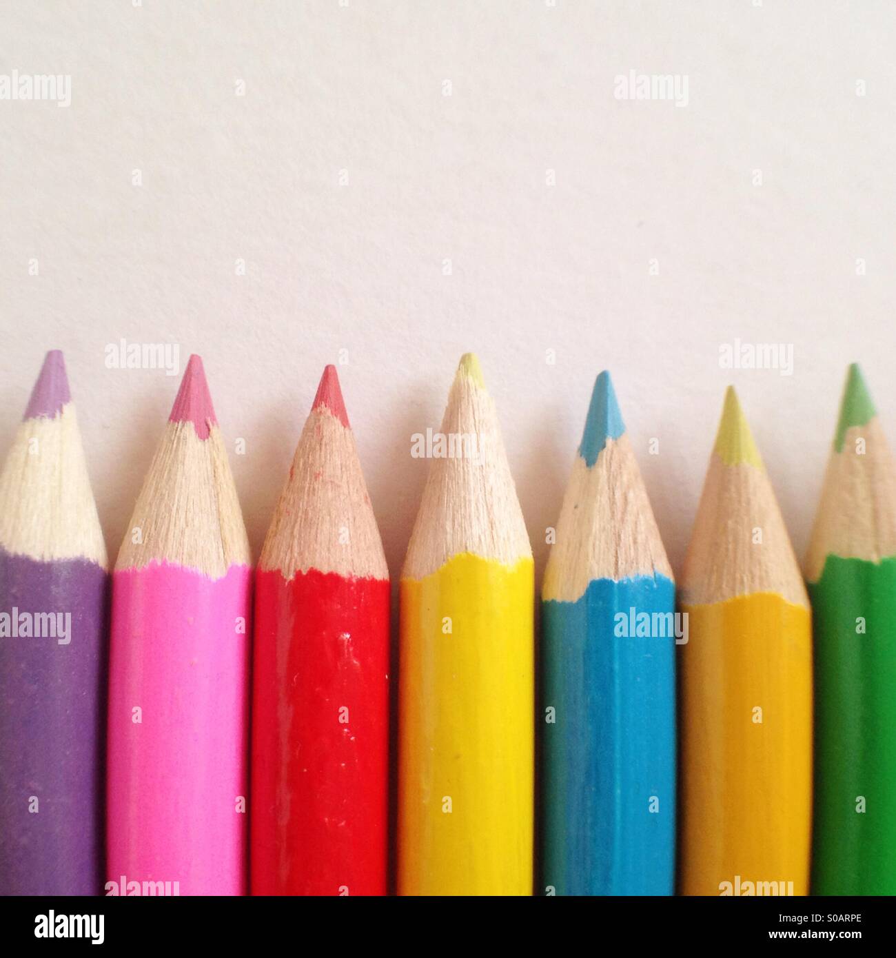 Colouring pencils Stock Photo - Alamy