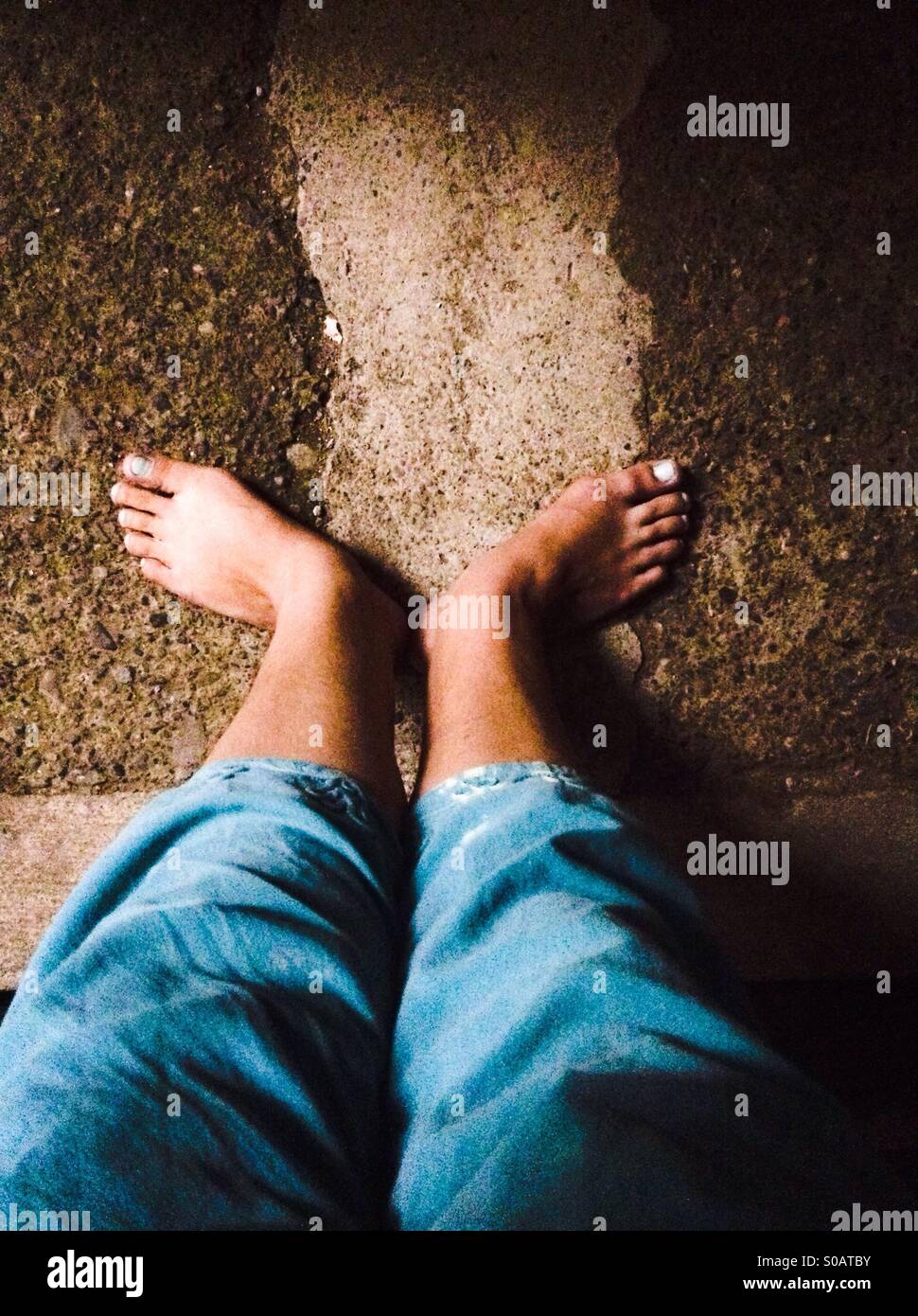 Left and right Stock Photo