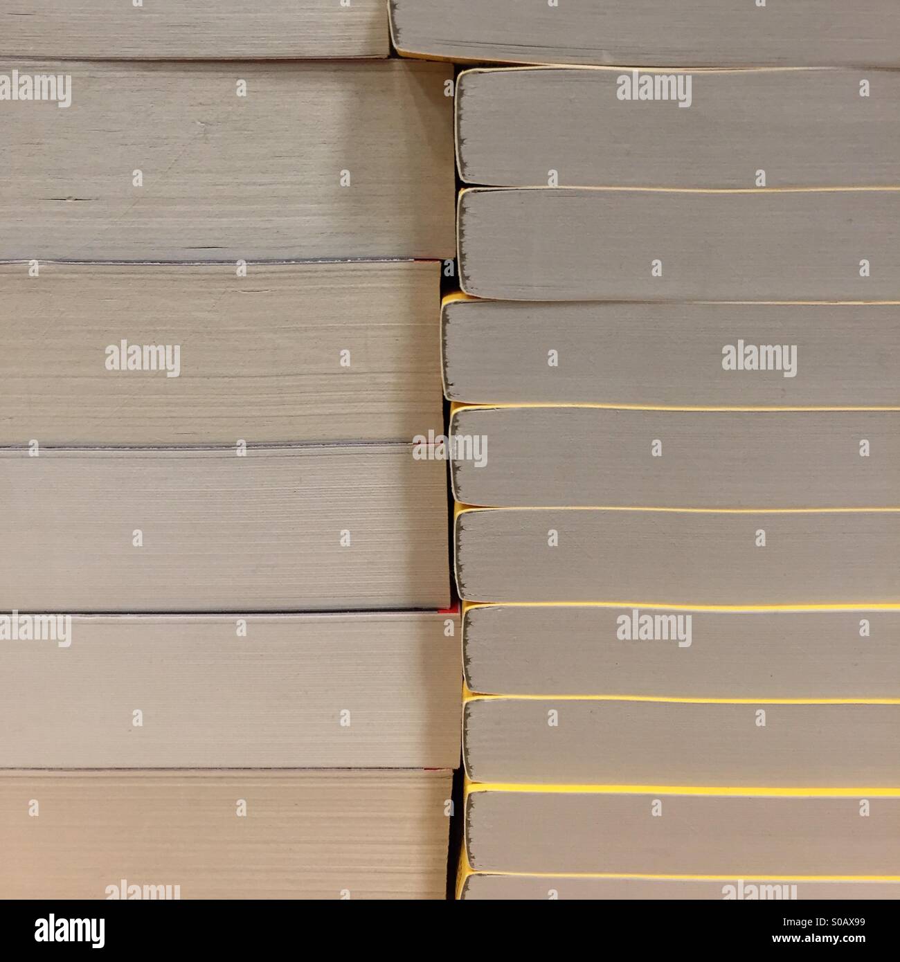 Stacked books, USA, February 1, 2015, © Katharine Andriotis Stock Photo