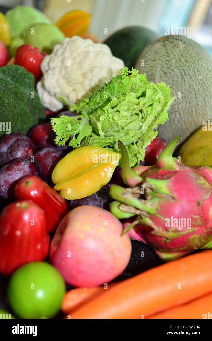 Fruit and veg Stock Photo Alamy