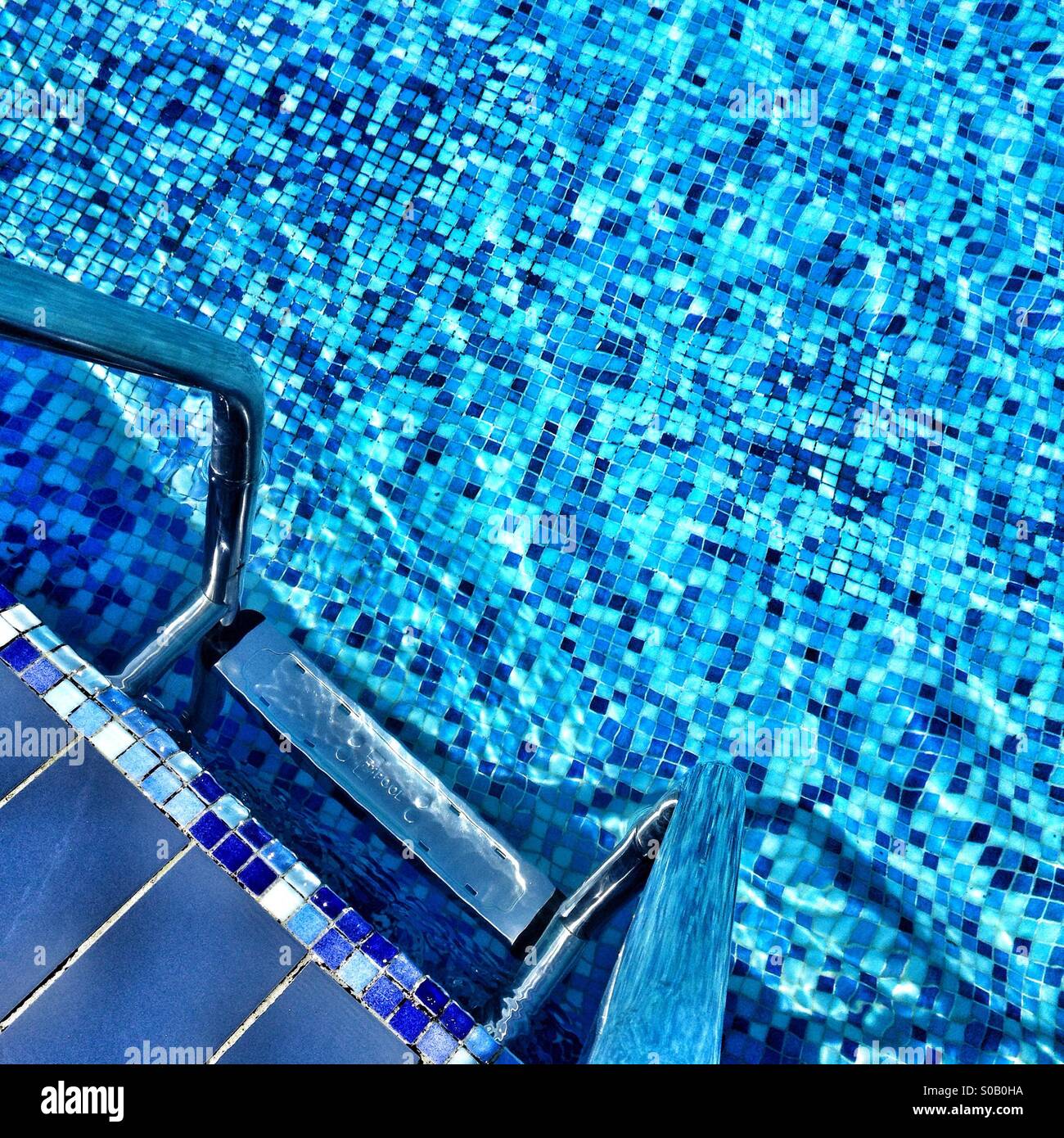 Swimming pool - Smartphone Captured Stock Image