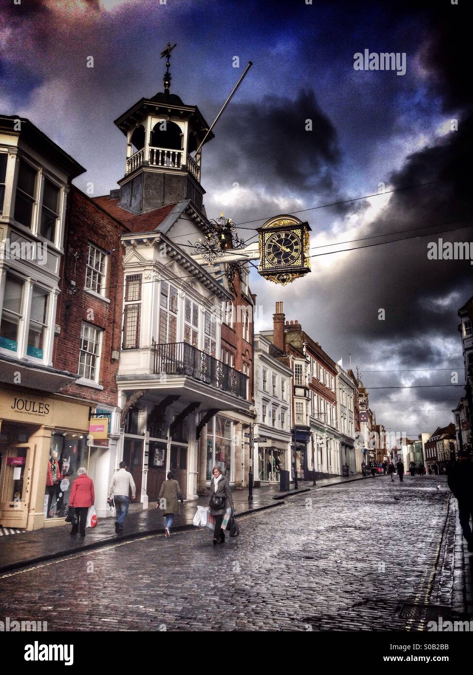 Guildford high street hires stock photography and images Alamy