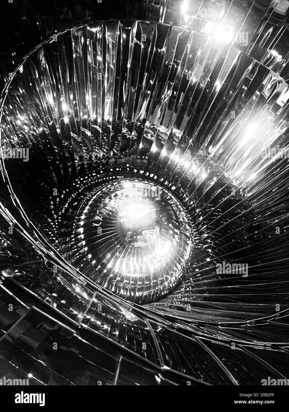 Chrome air intake Stock Photo Alamy