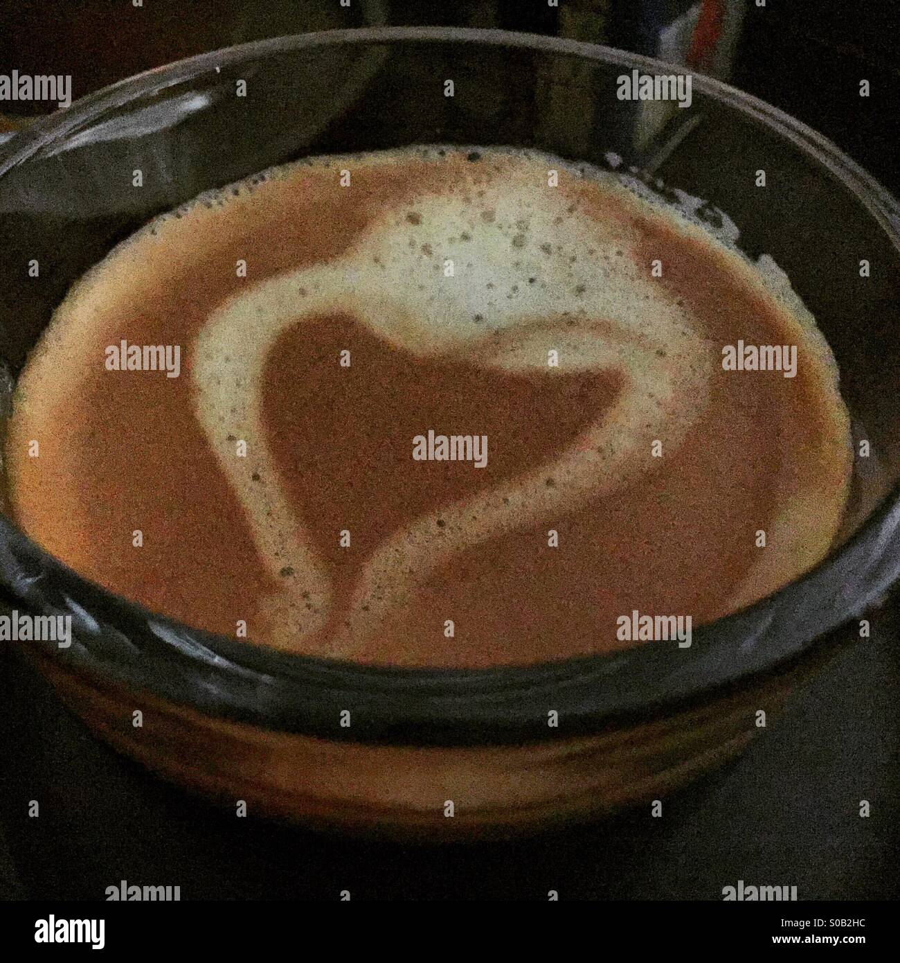 Happy Valentine - Smartphone Captured Stock Image