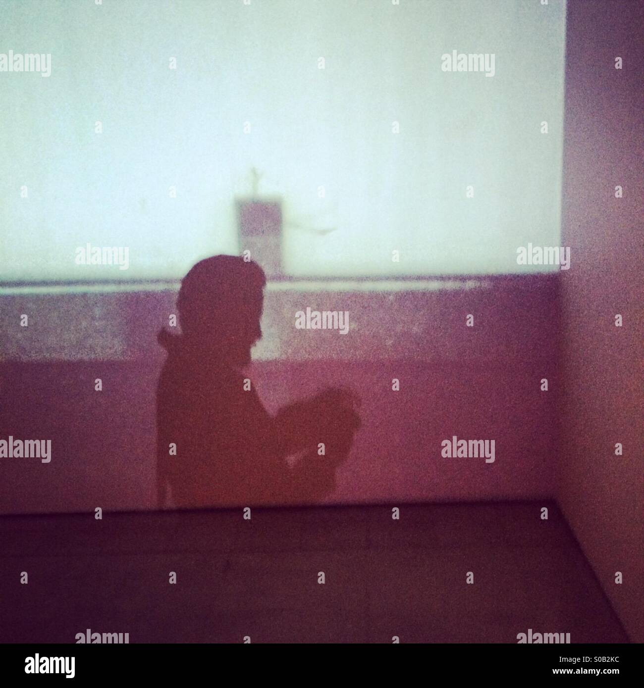 Film noir silhouette hi-res stock photography and images - Alamy