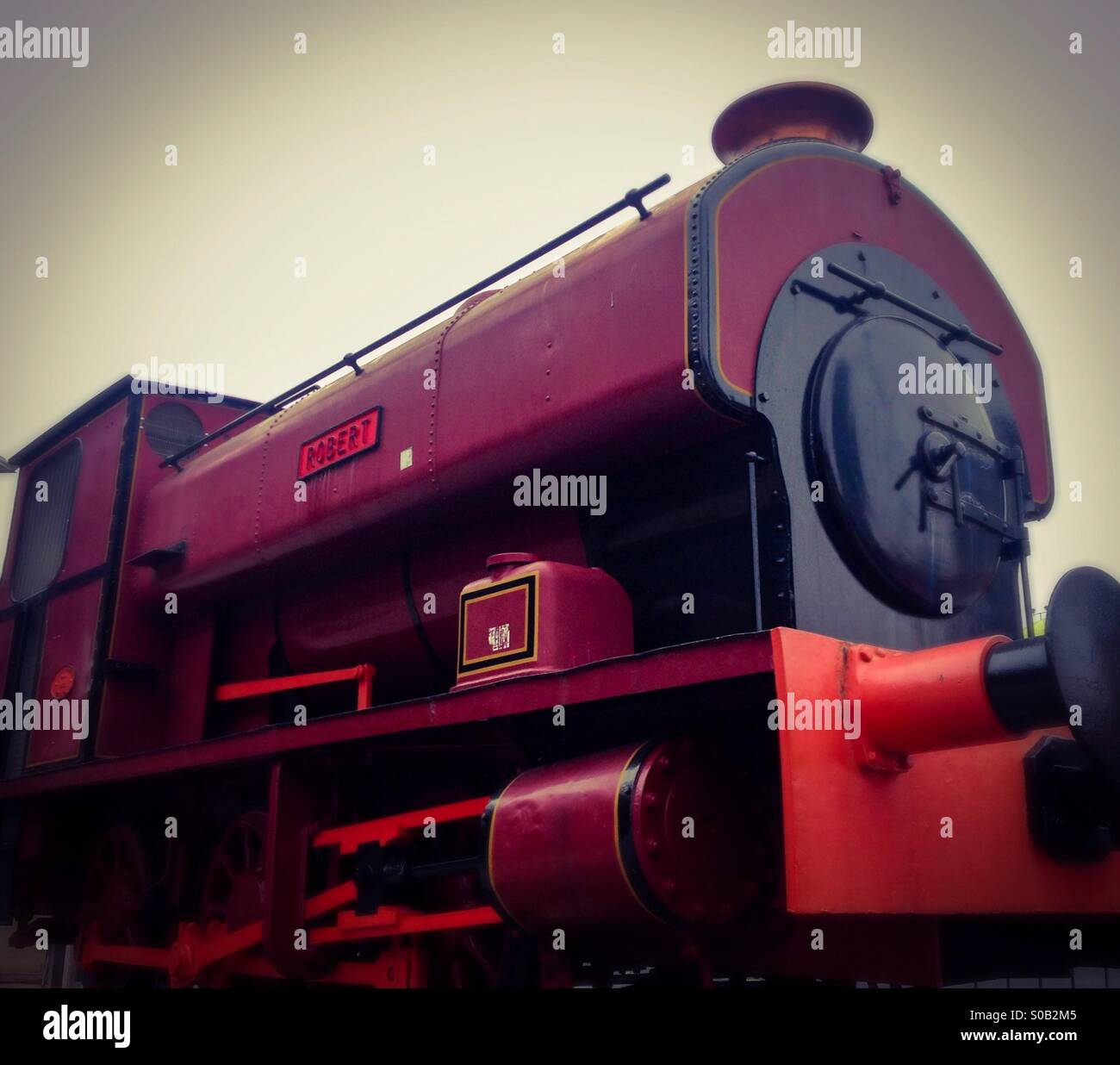 Robert the Tank Engine - Smartphone Captured Stock Image