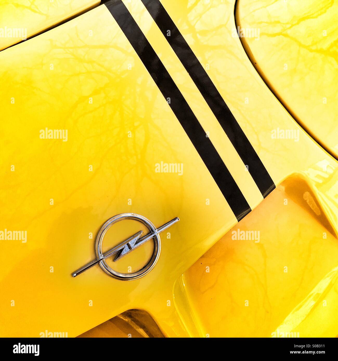 Opel sports car Stock Photo Alamy