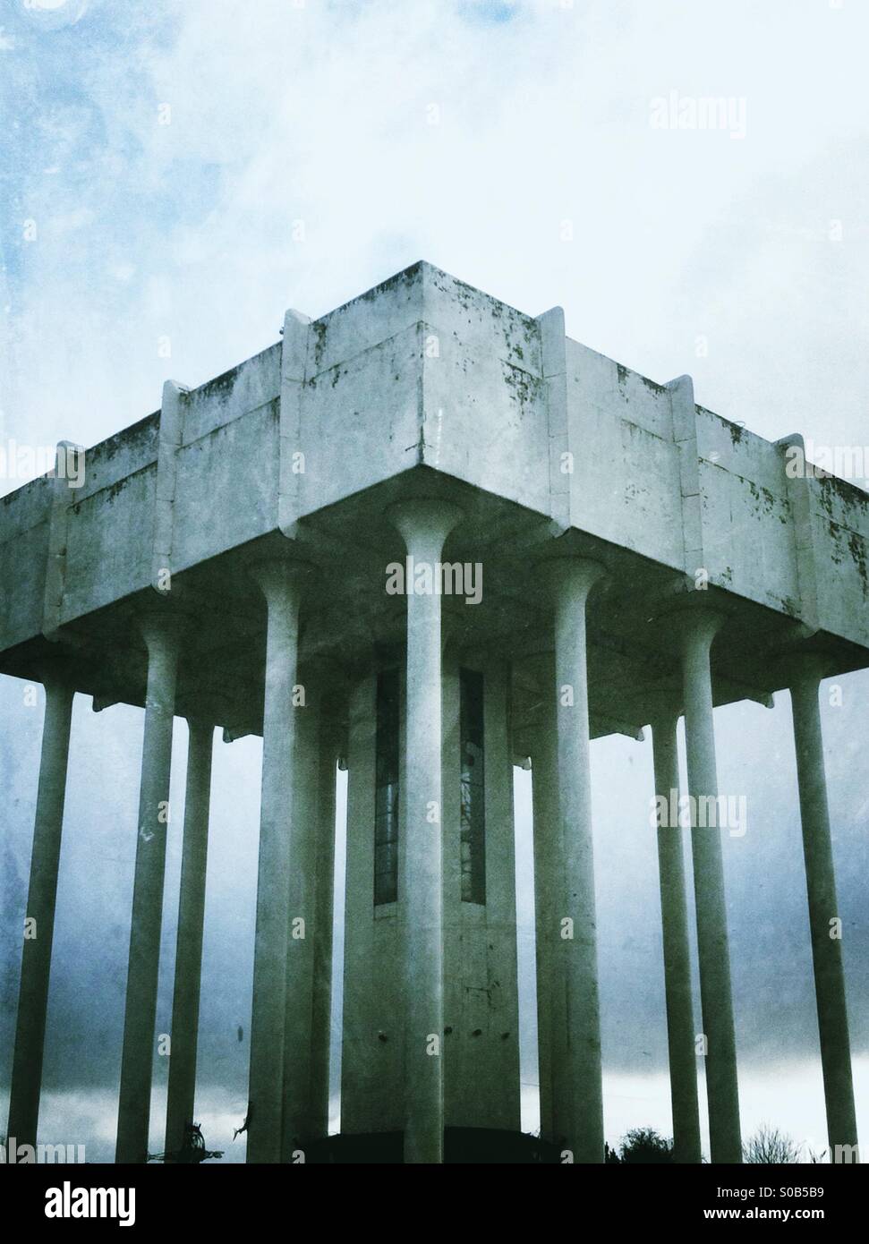 Water tower - Smartphone Captured Stock Image