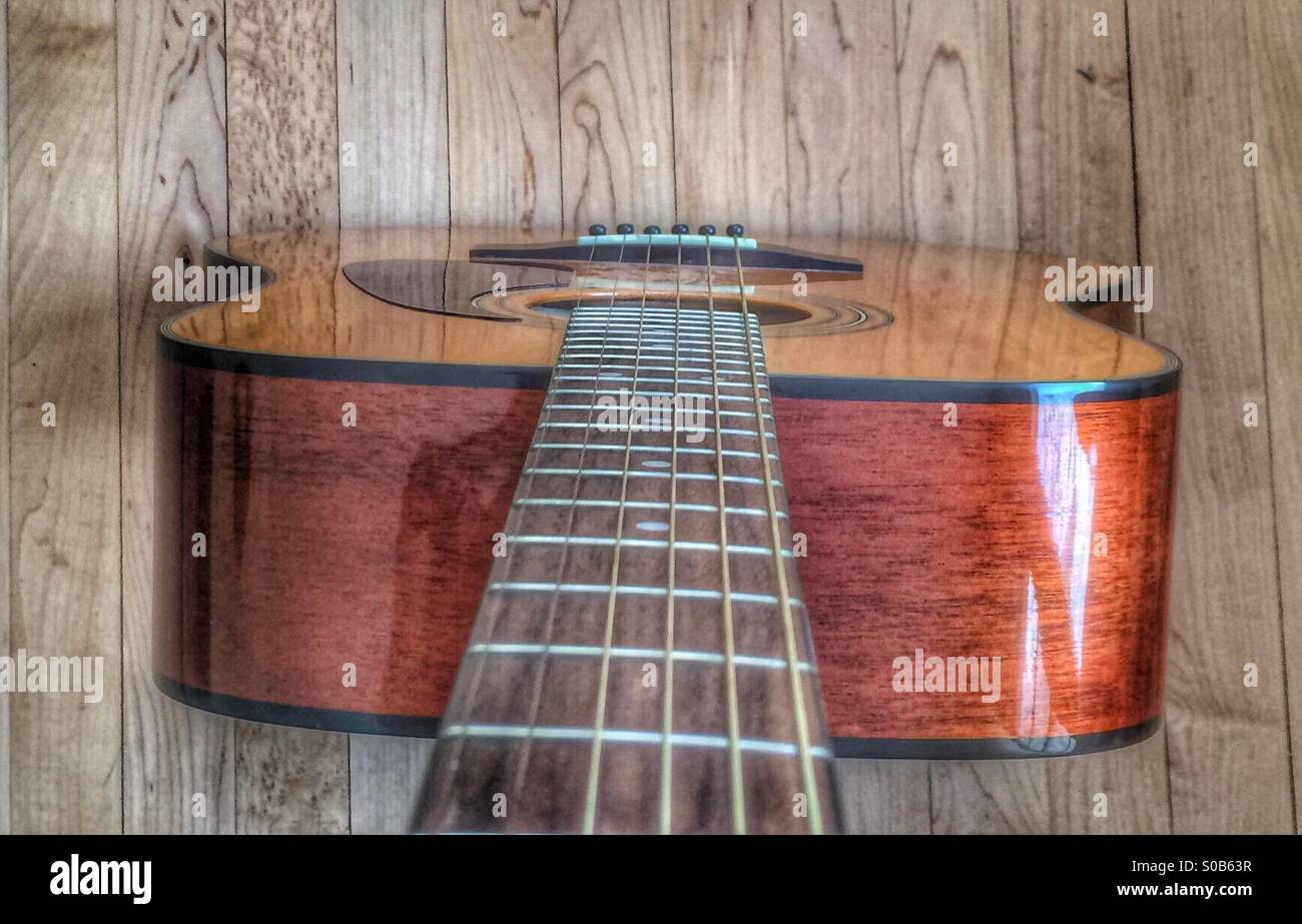 Classic guitar top view hires stock photography and images Alamy