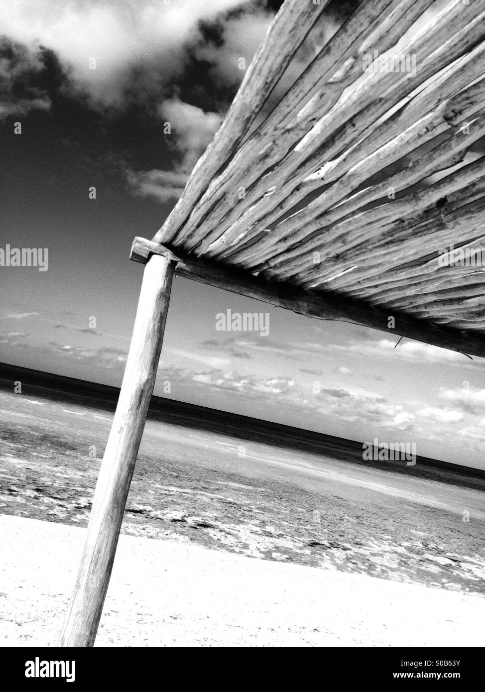 Hut seaside - Smartphone Captured Stock Image