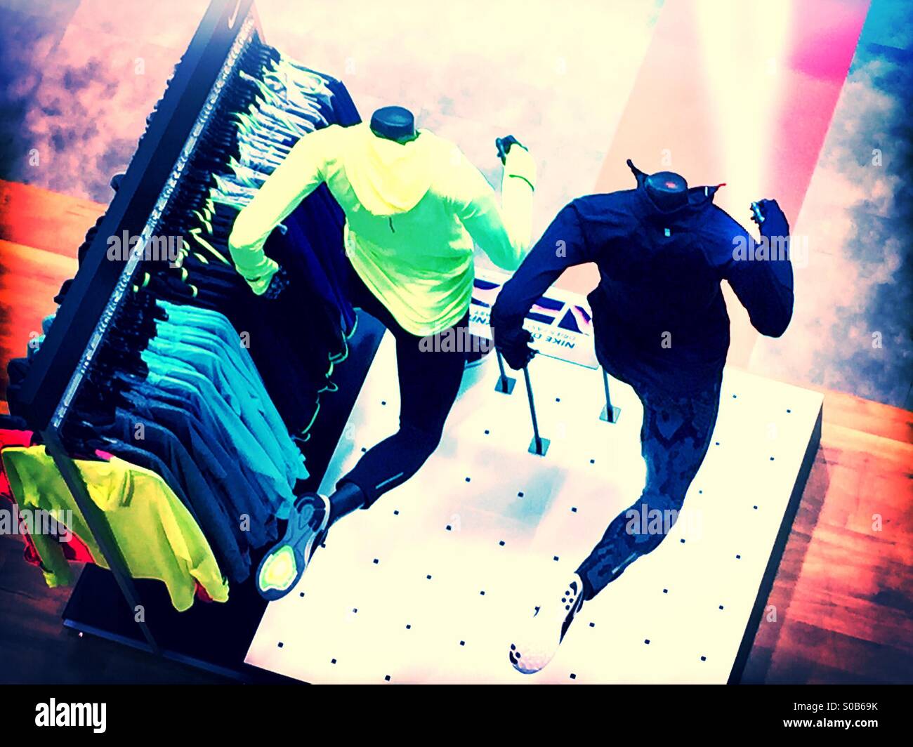 Running gear - Smartphone Captured Stock Image