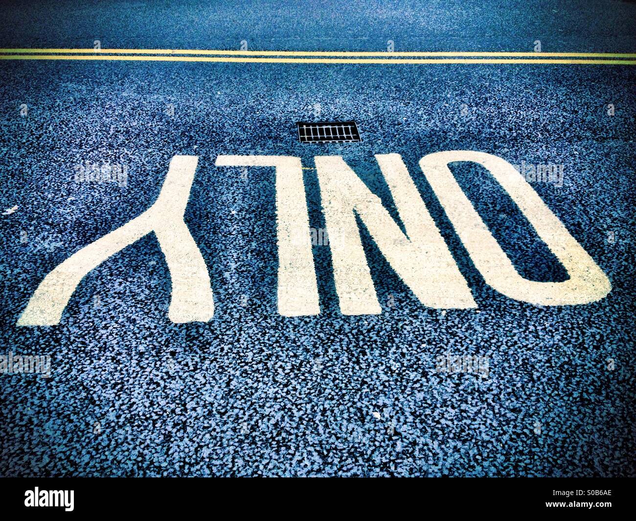 Only - Smartphone Captured Stock Image