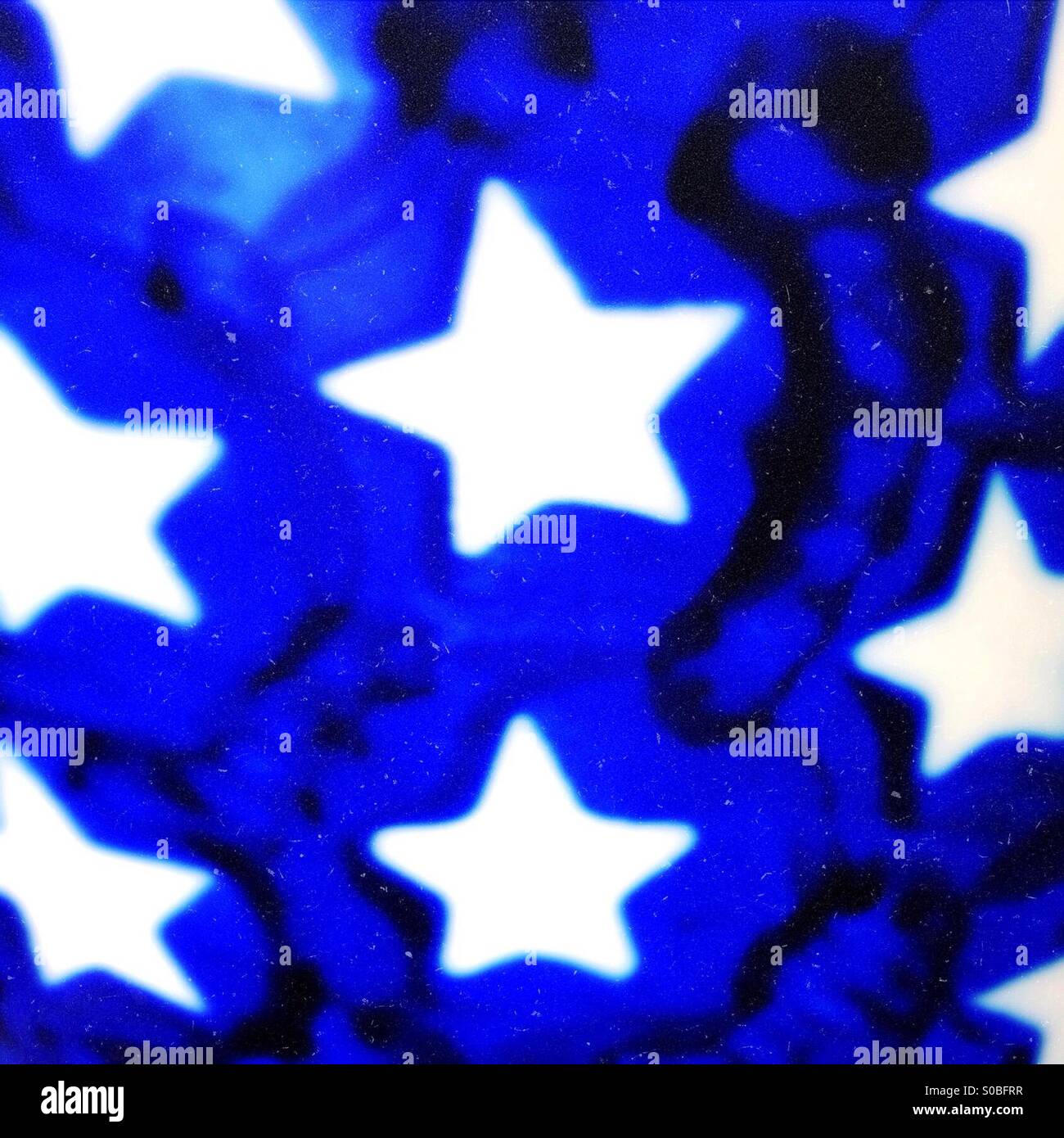White stars blue background hi-res stock photography and images - Alamy