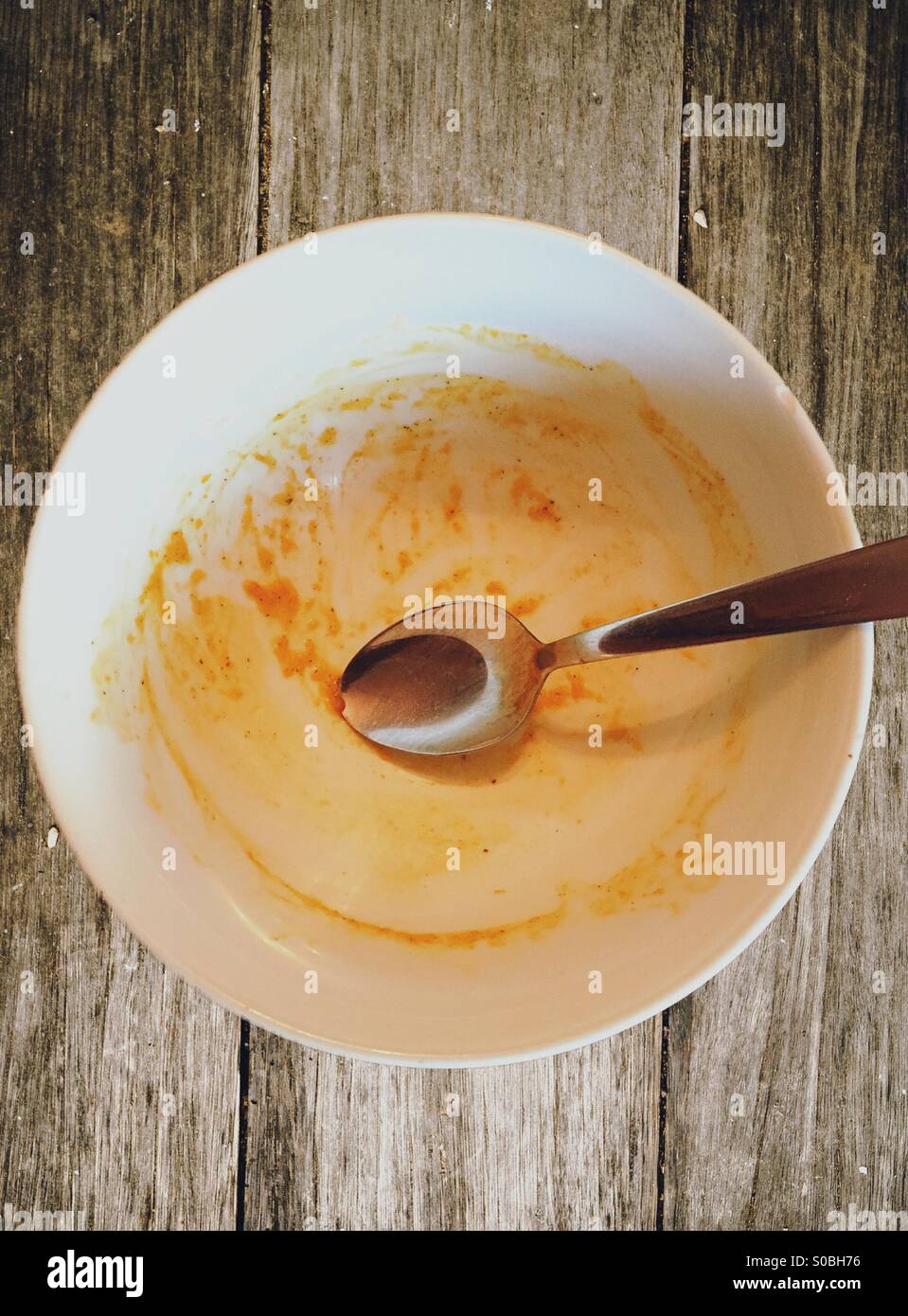 Empty soup bowl Stock Photo Alamy