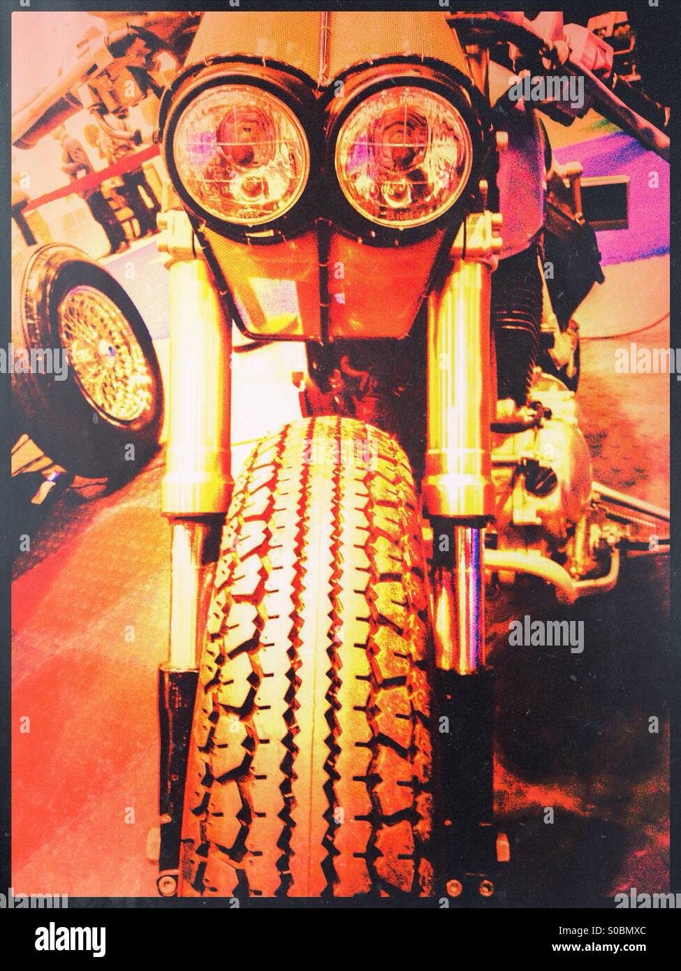 Motorcycle custom hi-res stock photography and images - Alamy