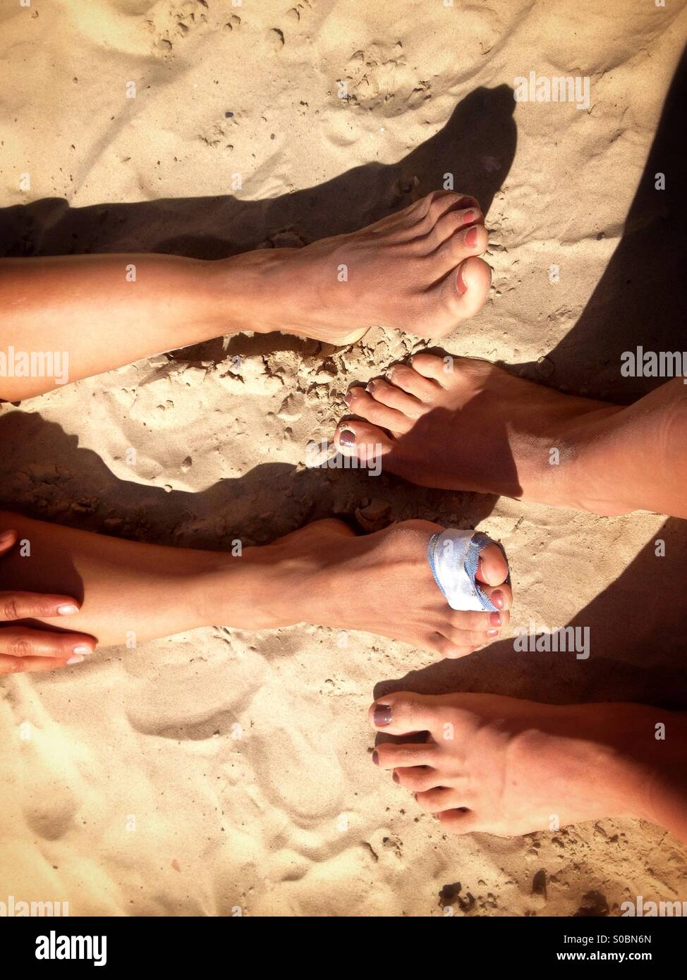 Feet volleyball sale
