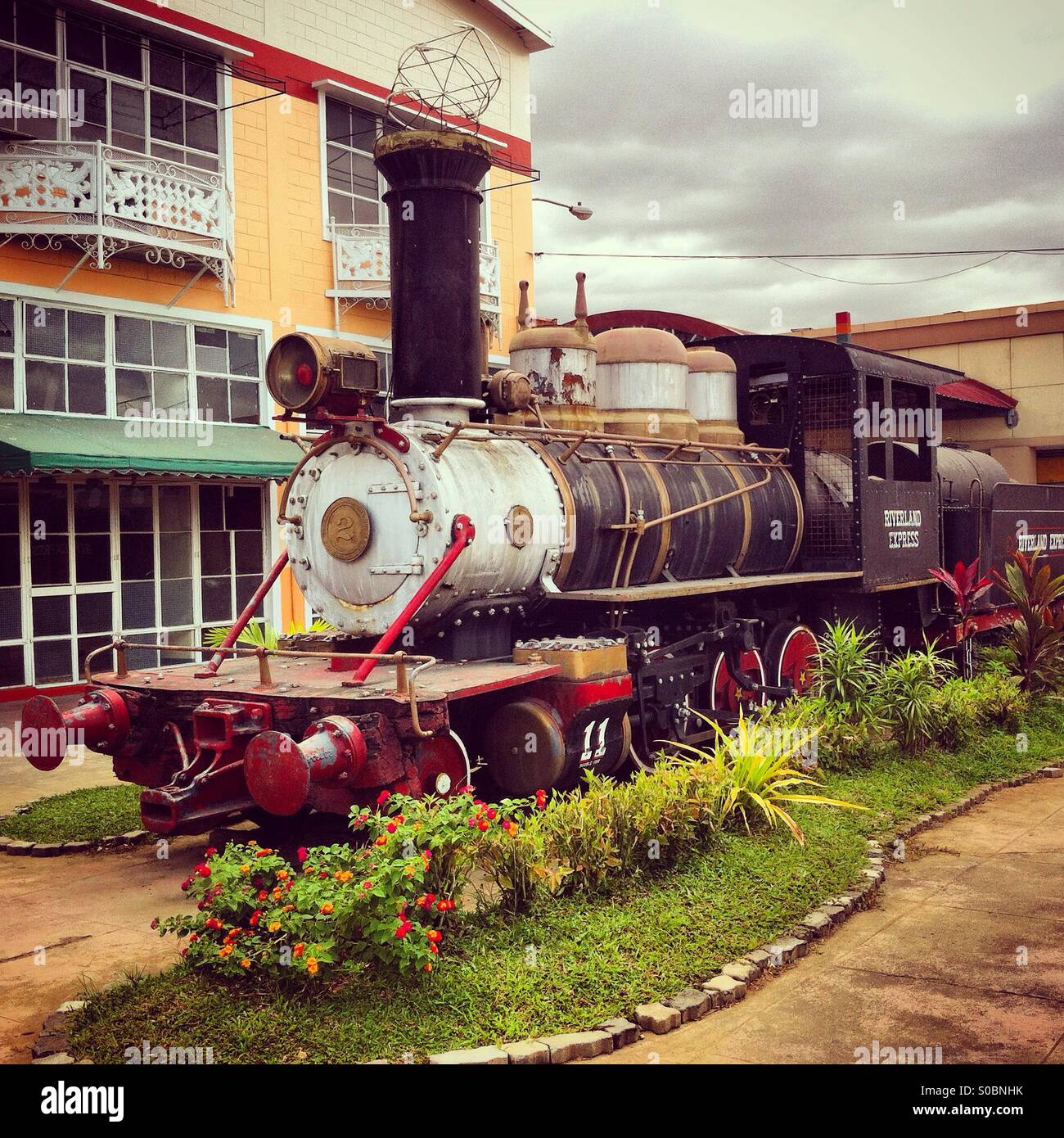 Old steam locomotive train - Smartphone Captured Stock Image