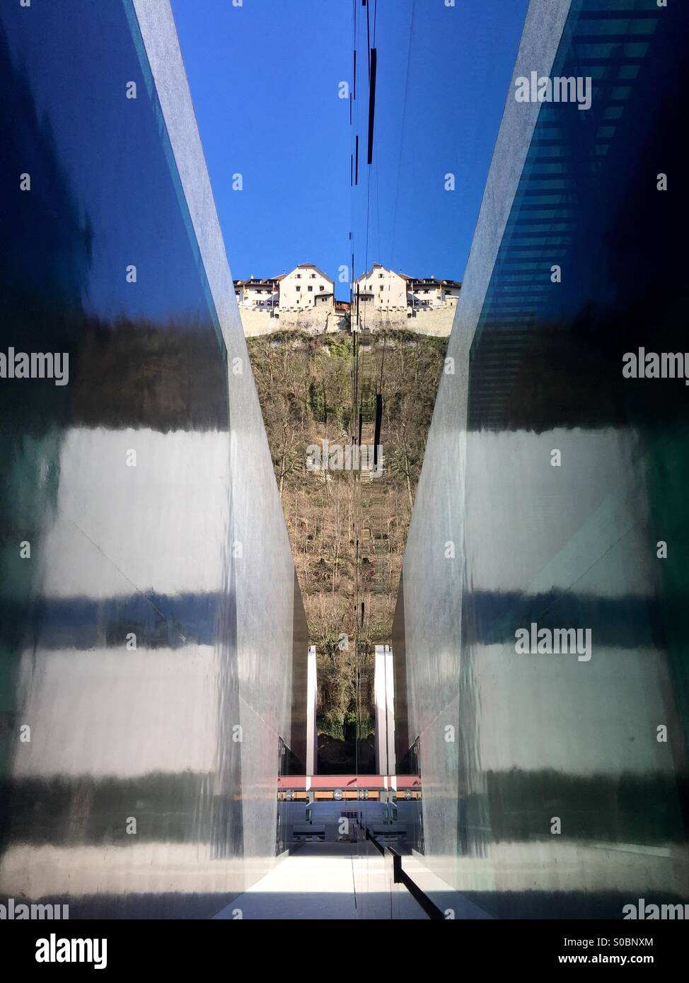 Castle of Vaduz, FL - Smartphone Captured Stock Image