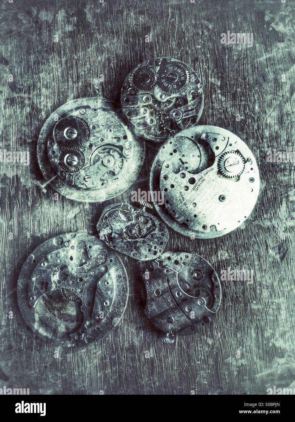 Clocks - Smartphone Captured Stock Image