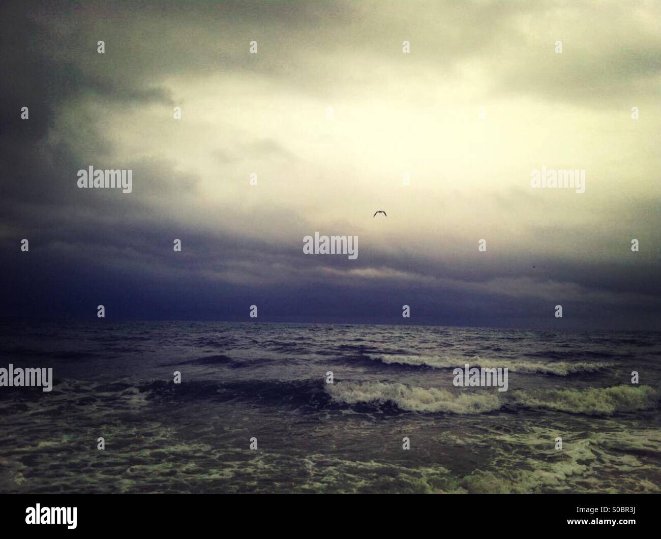 Stormy Sea Stock Photo