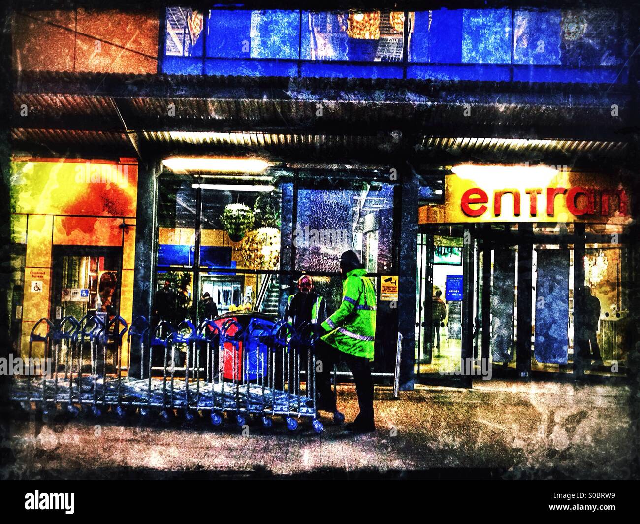 IKEA entrance, Wembley, London borough of Brent, North west London