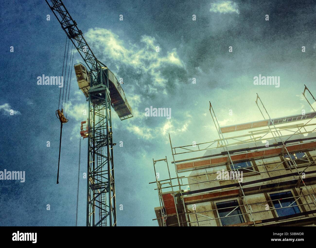 Constructionsite Stock Photo