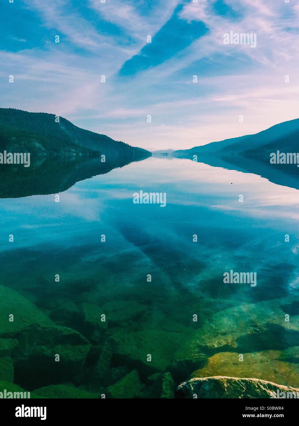 Crystal clear. - Smartphone Captured Stock Image