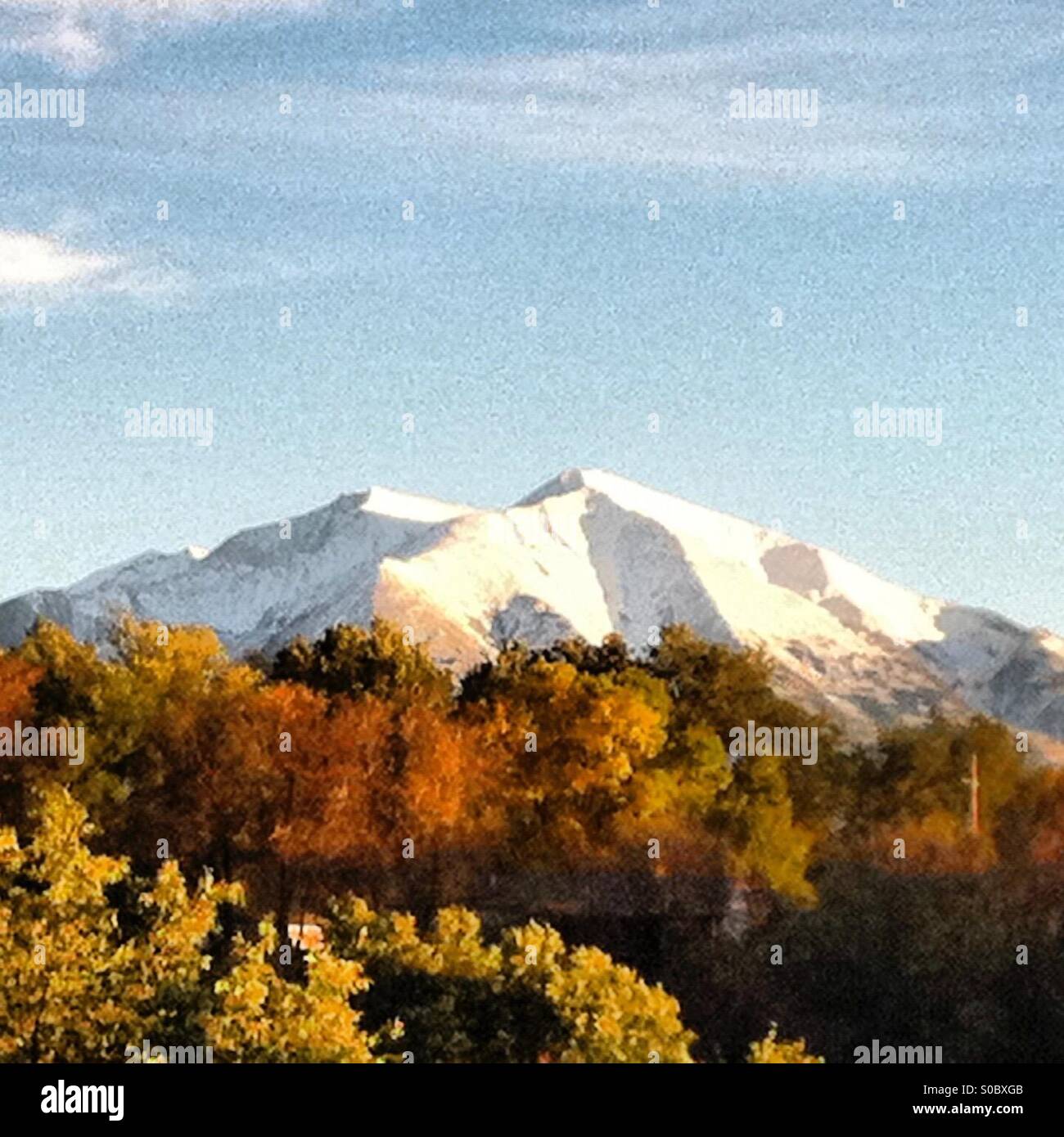 Mount Sopris, Colorado Stock Photo Alamy