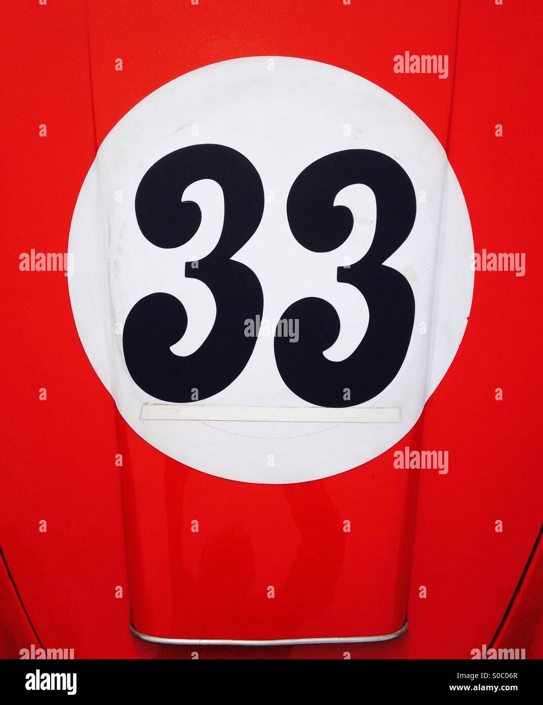 Number 33 High Resolution Stock Photography and Images - Alamy